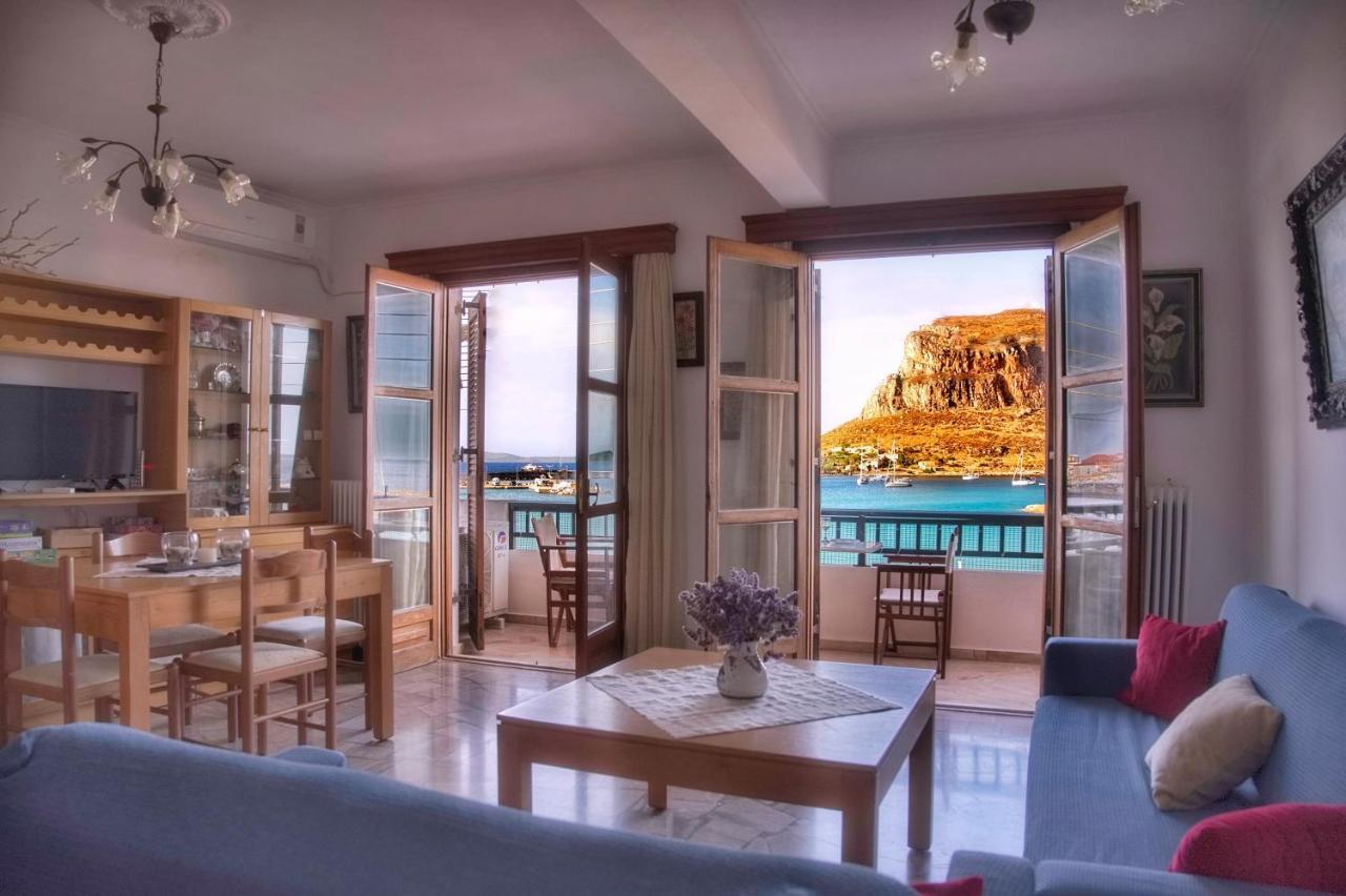 Ferienwohnung Matroni'S House - 2Ος Όροφος, Ιδιόκτητο Σπίτι Monemvasía Exterior foto